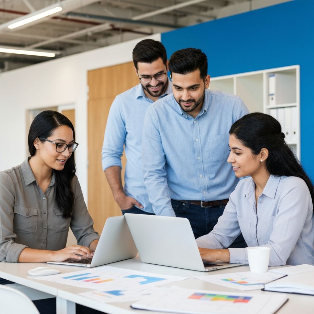 RelayMesh team collaborating together on projects